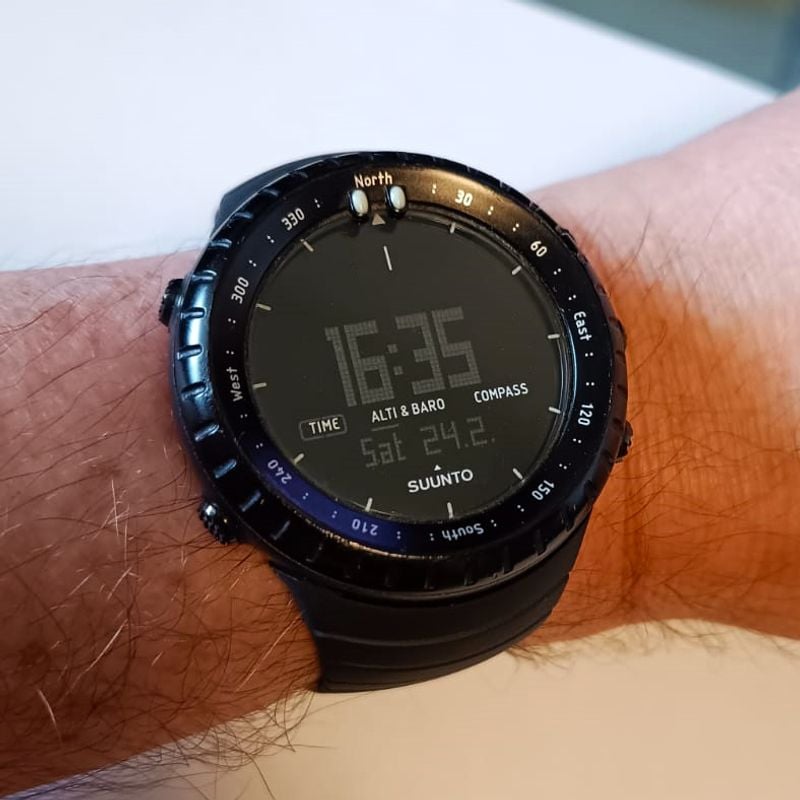 Relógio Suunto Core All Black Military Original | Suunto Usado