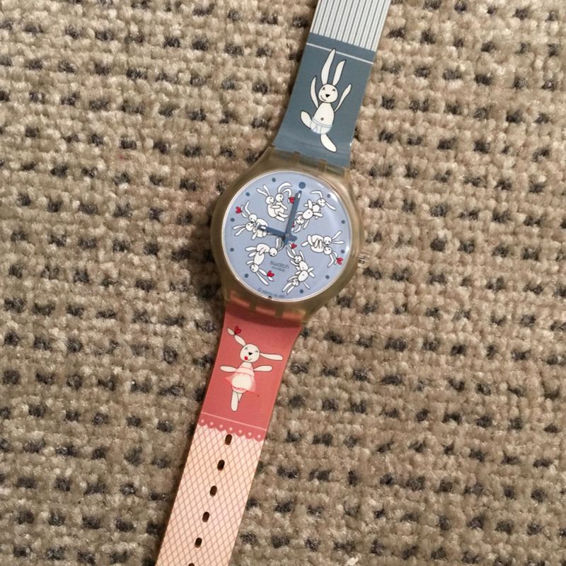 Relógio Swatch Bunny Sutra | Relógio Feminino Swatch Usado