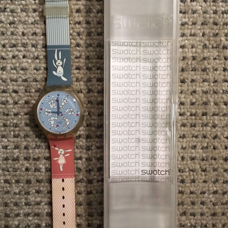 Relógio Swatch Bunny Sutra | Relógio Feminino Swatch Usado