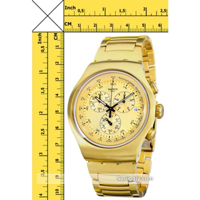 RELOJ SWATCH GOLDEN BLOCK HOMBRE YOG402G