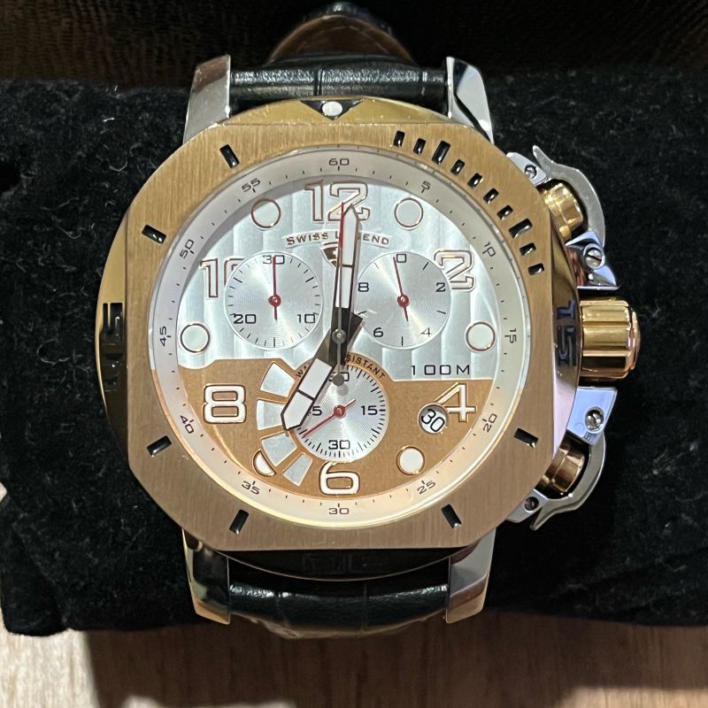 Rel gio Swiss Legend 10538 Muito Novo. Acompanha Caixa e