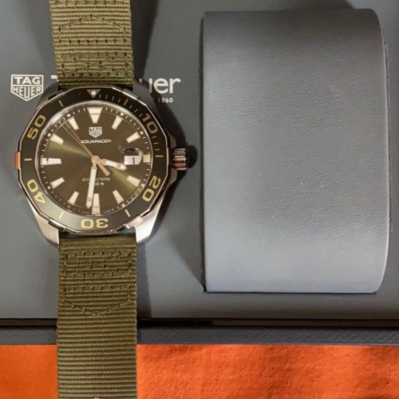 Rel gio Tag Heuer Aquaracer 43mm Rel gio Masculino Tag Heuer