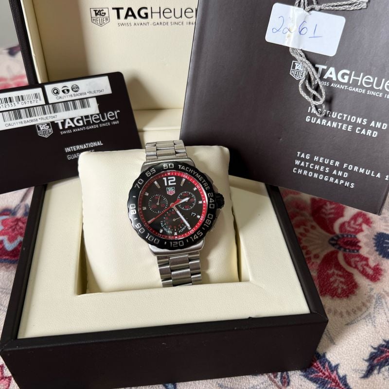 Tag heuer best sale formula 1 usado