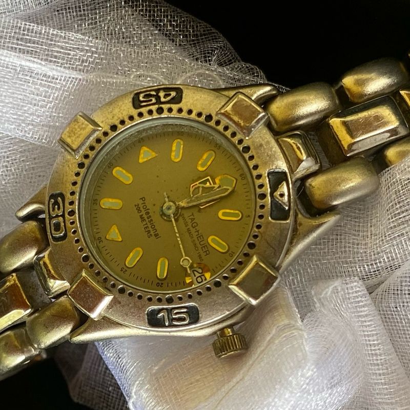 Rel gio Tag Heuer original feminino Rel gio Feminino Tag Heuer Usado 81377176 enjoei