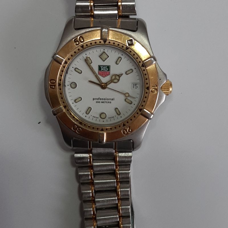 Rel gio Tag Heuer S rie 2000 We1122 r Rel gio Feminino Tag Heuer Usado 53192161 enjoei