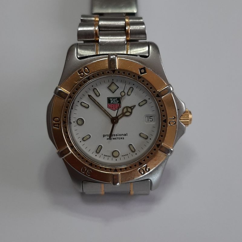 Rel gio Tag Heuer S rie 2000 We1122 r Rel gio Feminino Tag Heuer Usado 53192161 enjoei