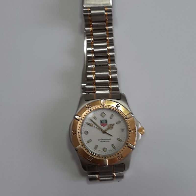 Rel gio Tag Heuer S rie 2000 We1122 r Rel gio Feminino Tag Heuer Usado 53192161 enjoei