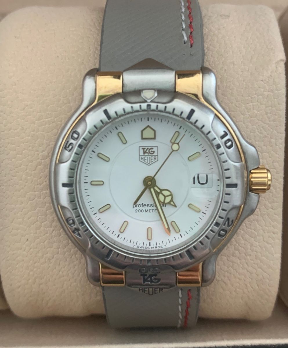 Montre TAG Heuer Série 6000 Homme - 39 Mm - Quartz 1997 - Acier - Très Bon État - Occasion