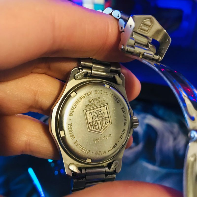 Relógio Tag Heuer We1210-R - Autentico!!! | Relógio Masculino Tag
