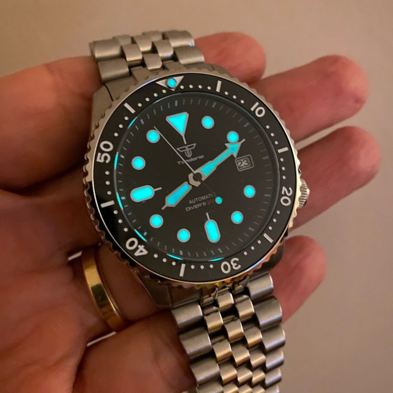 Relógio Tandorio Automático - Seiko Orient Tudor Rolex Citizen Skx