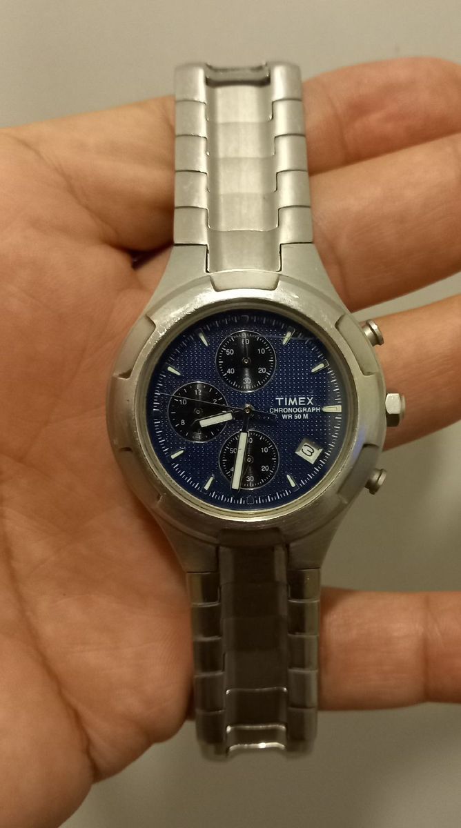 Timex chronograph wr 50m hot sale