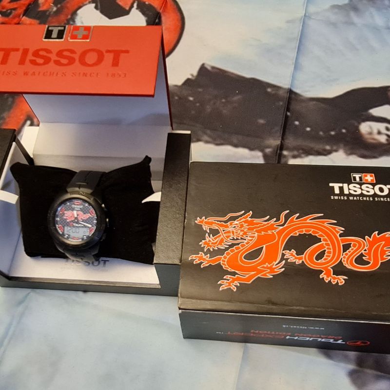 Rel gio Tissot Expert Touch Edi o Especial Dragon Dragao Rel gio Masculino Tissot Usado 47333901 enjoei