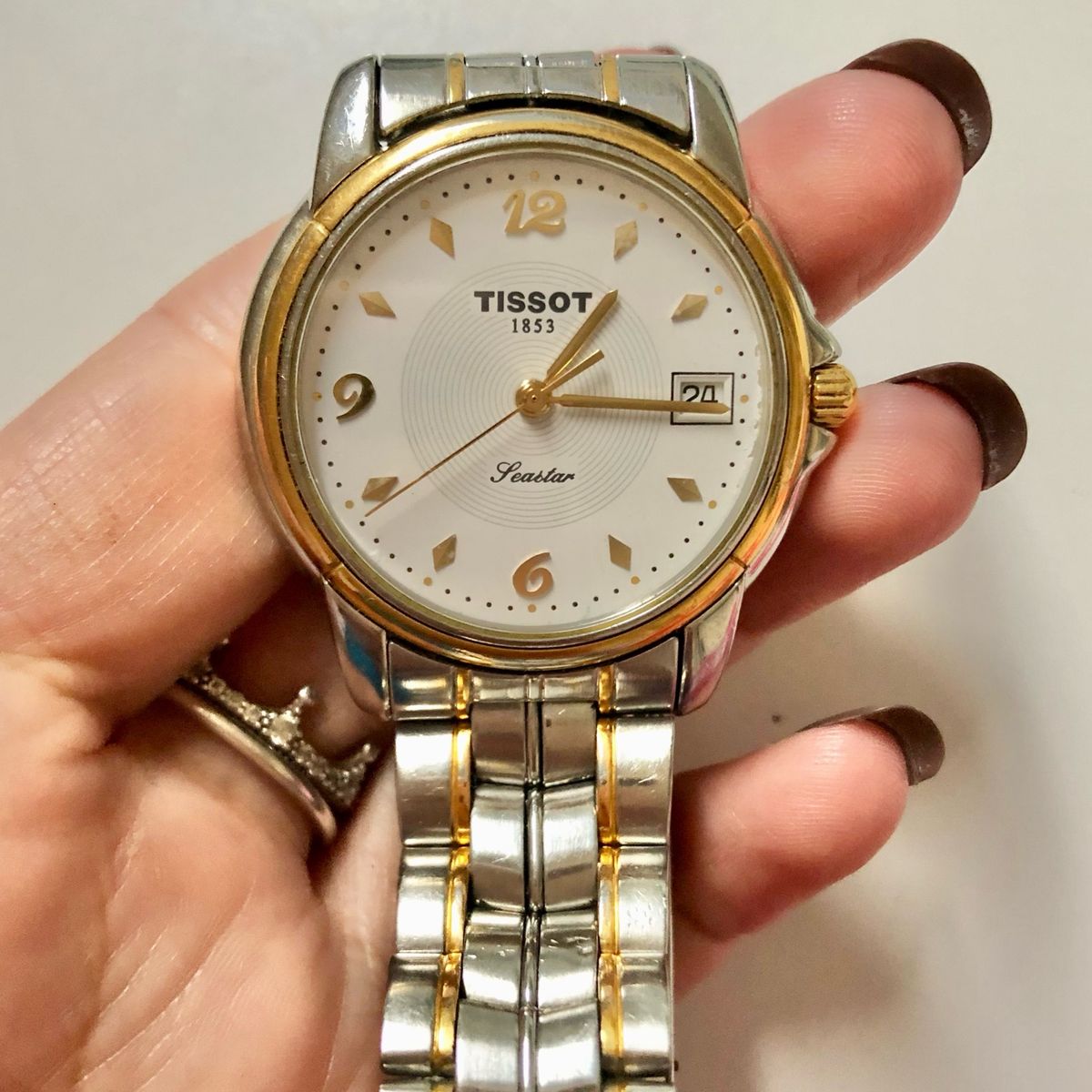 Relogio Tissot Original Impec vel Rel gio Feminino Tissot Usado