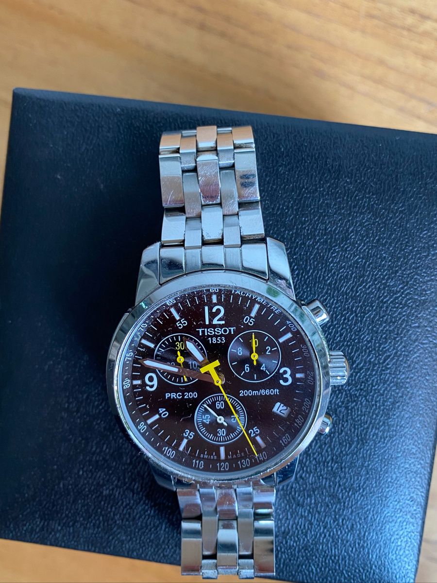 Rel gio Tissot Original Prc 200 Rel gio Masculino Tissot Usado