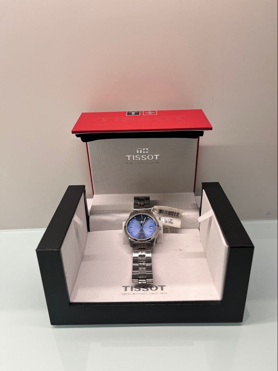 Rel gio Tissot Pr100 Original Cristal Safira e Tit nio Anal gico