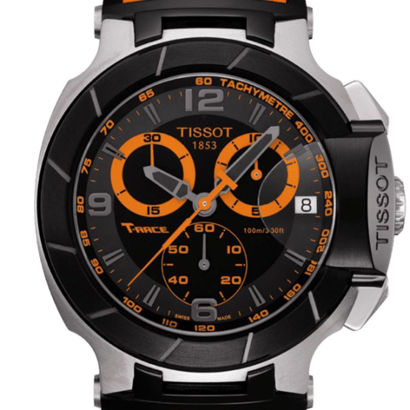 Relogio Tissot Preto Laranja Caixa Manual Rel gio Masculino Tissot Nunca Usado 19635237 enjoei