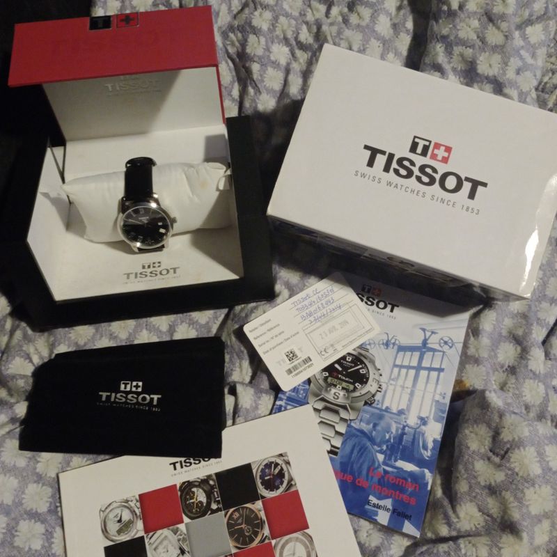 Rel gio Tissot Su o Original Na Caixa com Certificado N mero de Serie Completo Rel gio Masculino Tissot Usado 90384379 enjoei