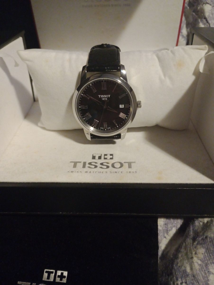 Rel gio Tissot Su o Original Na Caixa com Certificado N mero de Serie Completo Rel gio Masculino Tissot Usado 90384379 enjoei