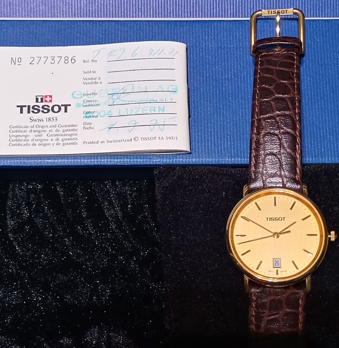 Rel gio Tissot Su o Original Rel gio Feminino Tissot Nunca Usado 77014894 enjoei