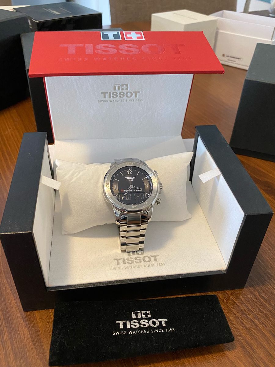 Rel gio Tissot T Touch Classic Rel gio Masculino Tissot Usado