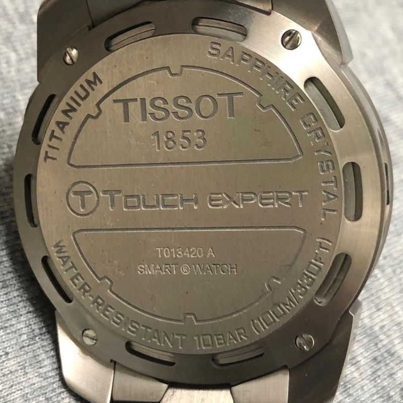 Rel gio Tissot T Touch Expert Titanium Rel gio Masculino Tissot Usado 64585942 enjoei