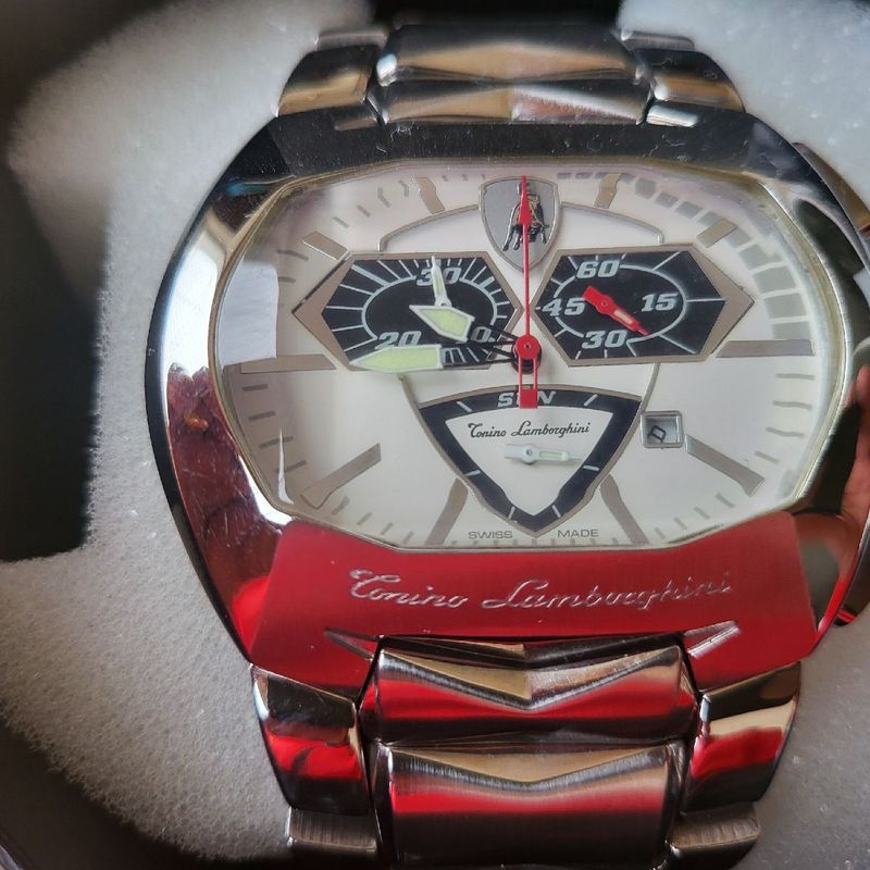 Relógio Tonino Lamborghini Spyder Aaa Máquina Eta | Tonino