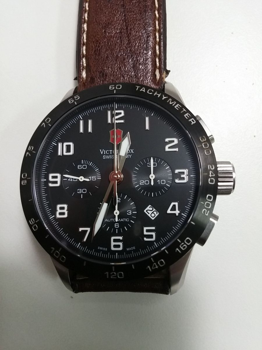 Victorinox Uoo Airboss echanical - Orologio autoatico in acciaio inossidabile fabbricato in
