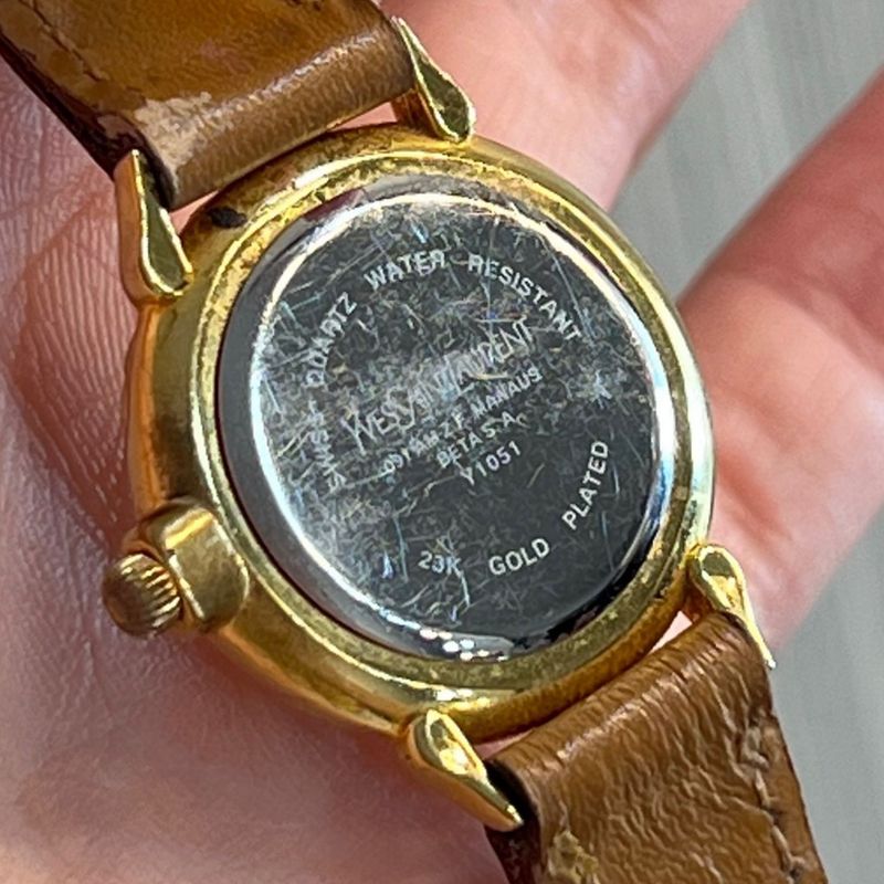 Relógio Vintage Yves Saint Laurent | Relógio Feminino Yves Saint