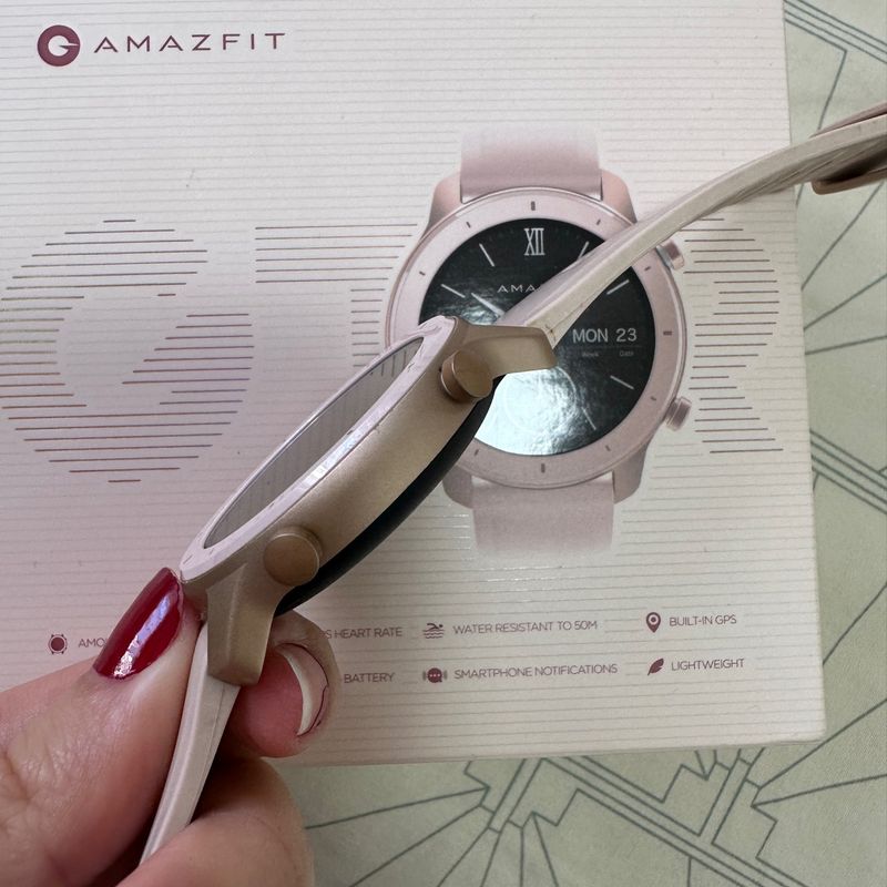 Smartwatch Amazfit Gtr A1910 Rose 42mm, Relógio Feminino Xiaomi Usado  84017478