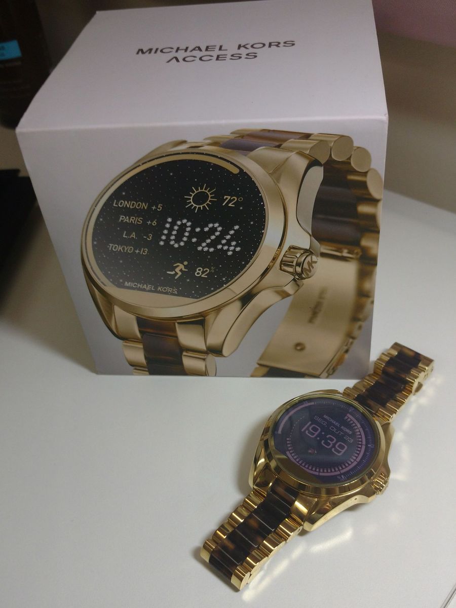 relogio michael kors feminino smartwatch