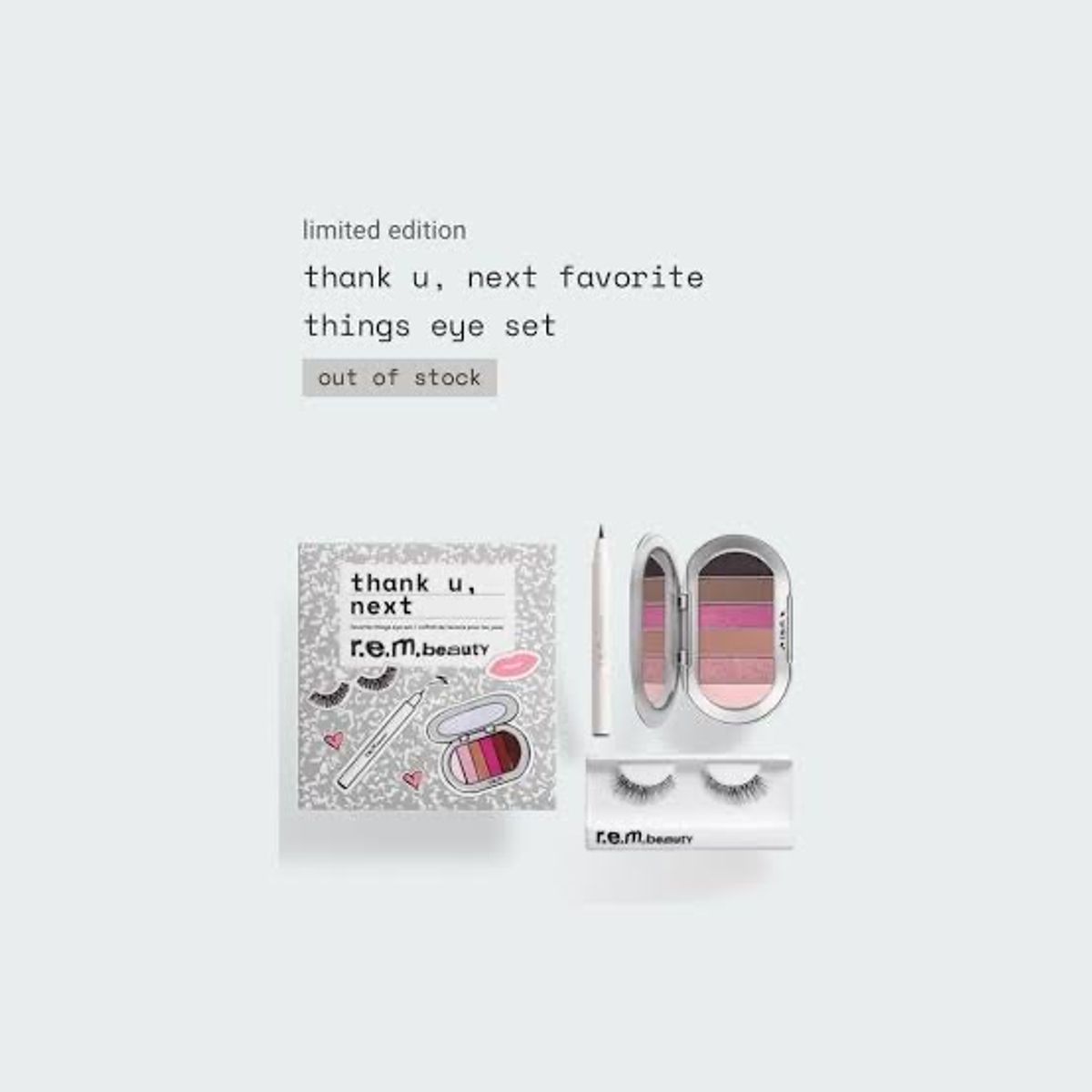 Rem Beauty Thank You Next Maquiagem Feminina Rem Beauty Nunca Usado 86781258 enjoei