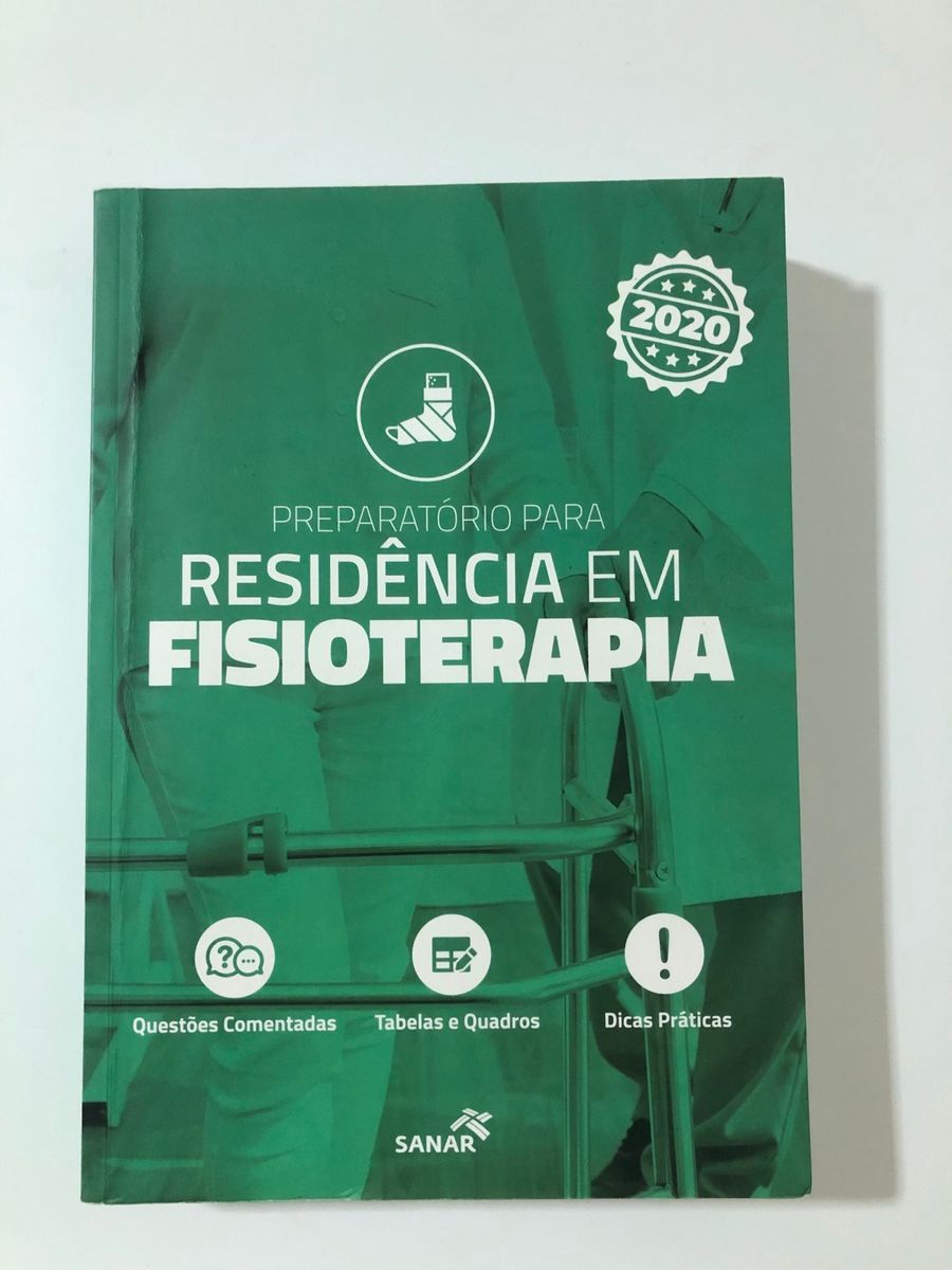 Residência Em Fisioterapia Da Sanar | Livro Sanar Usado 86152440 | Enjoei