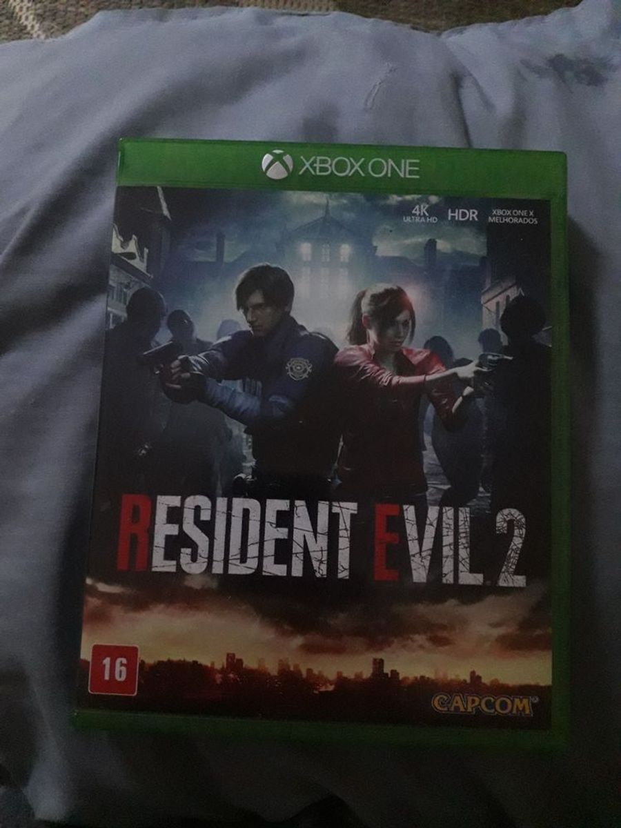 Resident Evil 2 Remake Xbox (mídia Física) Jogo de Videogame Xbox One