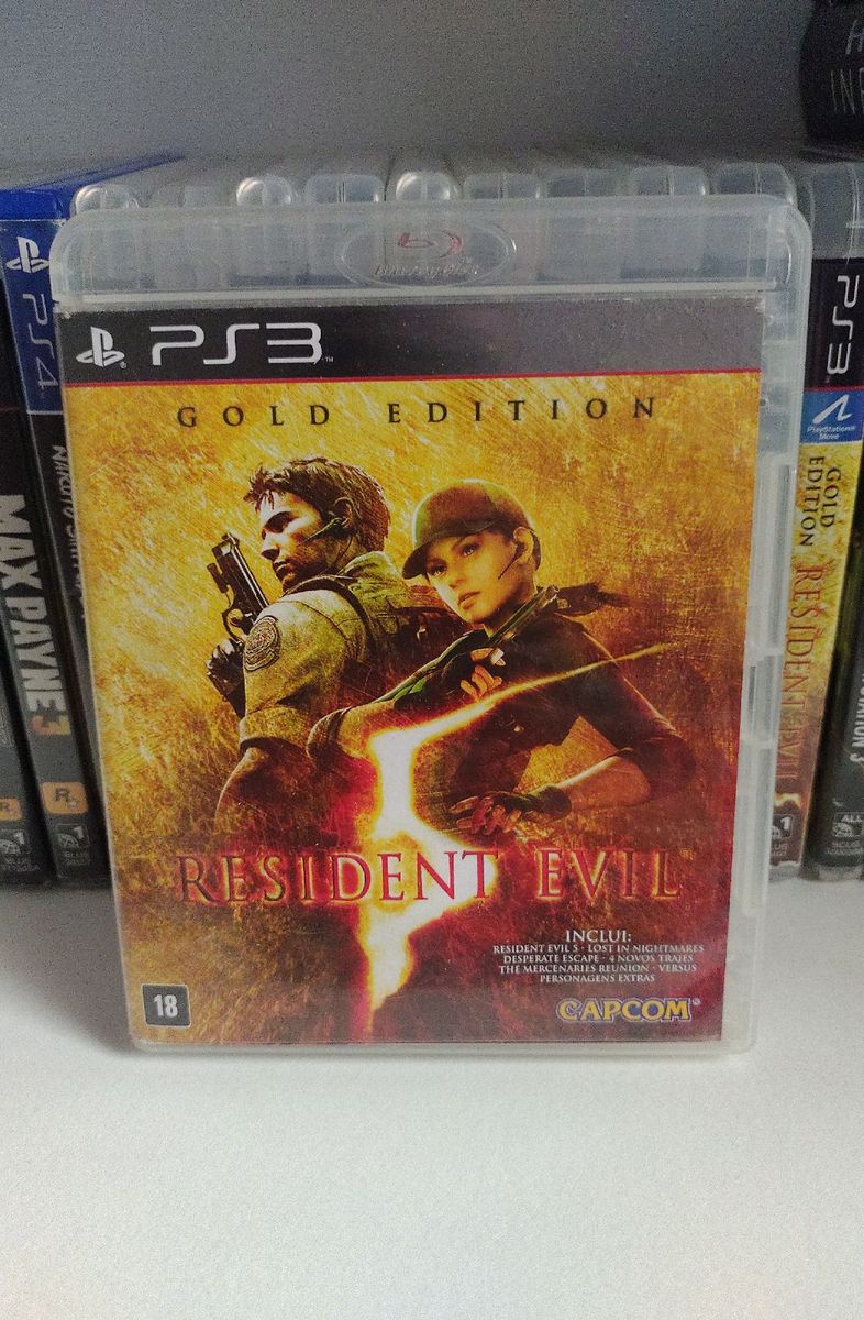 Resident Evil 5 Gold Edition – PlayStation 3 – Complet Et En VF – Très Bon état