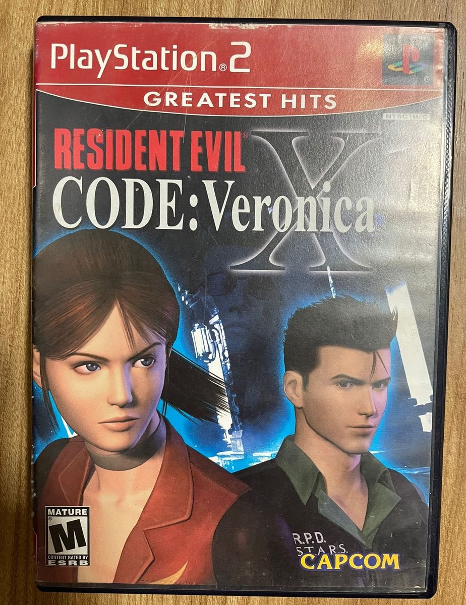 Resident Evil Code: Veronica - Ps2 | Jogo de Videogame Usado 79857690 ...