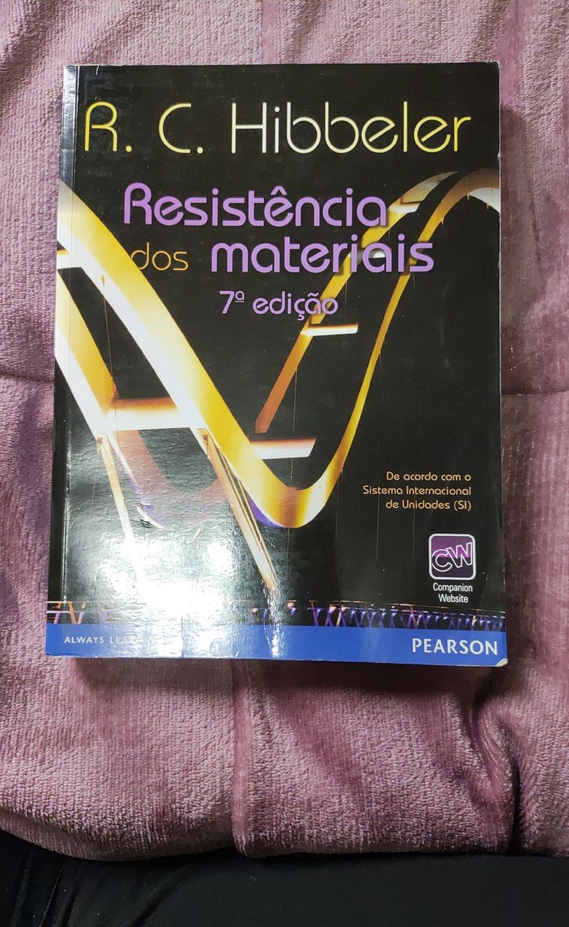 Resistência Dos Materiais 7° Edição - R. C. Hibbeler | Livro Pearson ...