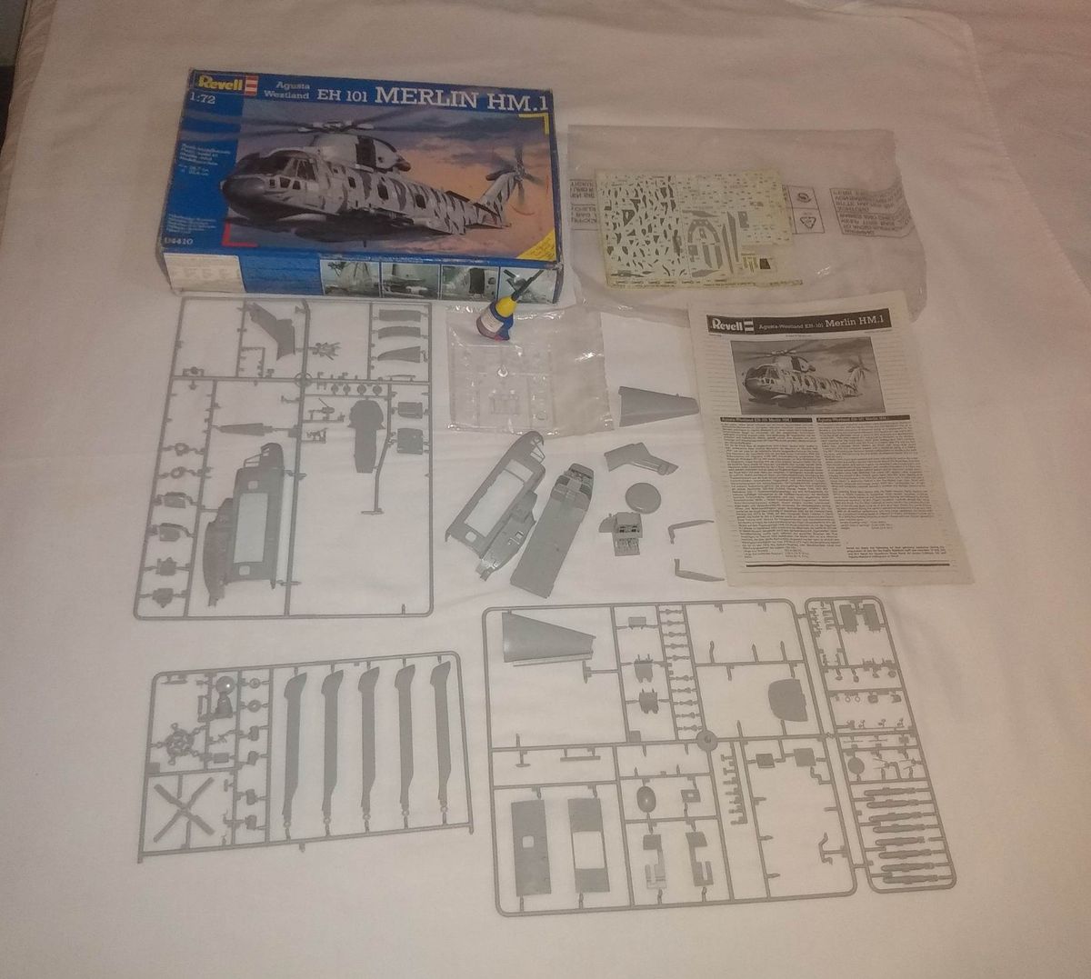 Revell Kit de Helicóptero Hma.1 Merlin Eh-101 Escala 1/72 Ler Descrição ...