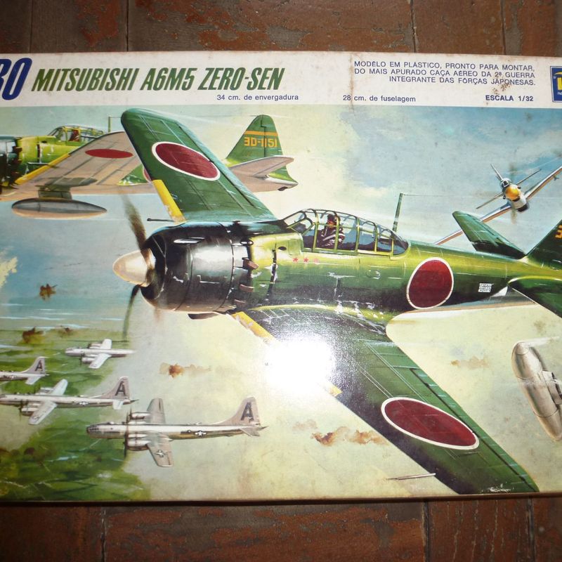 Revell - Zero Mitsubishi A6m5 Zero-Sen 1/32 | Produto Vintage e