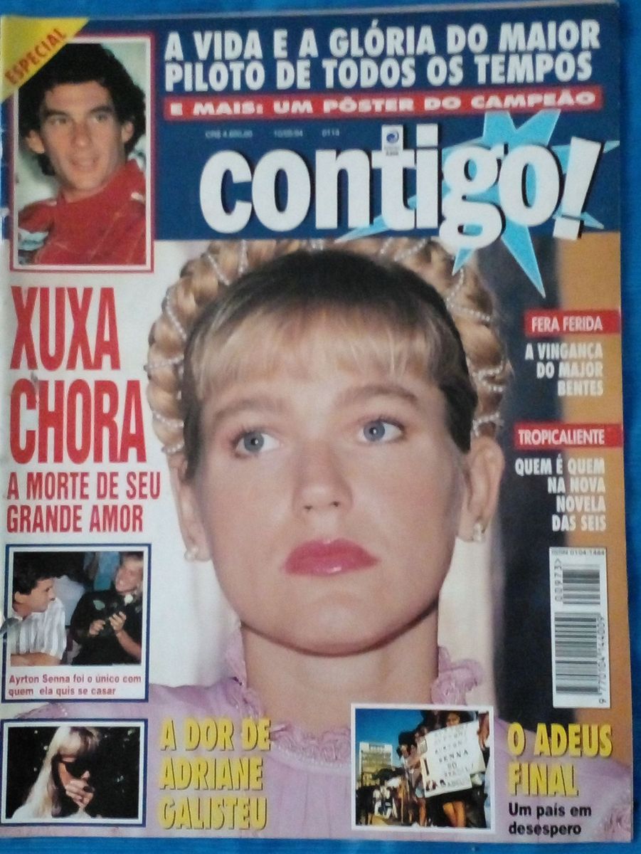 Revista Contigo Maio de 1994/ Xuxa Menegheu. | Livro Revista Contigo ...