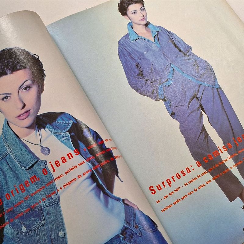 Revista de Moda Vintage 1993 | Marie Claire Usado 110745768 | enjoei