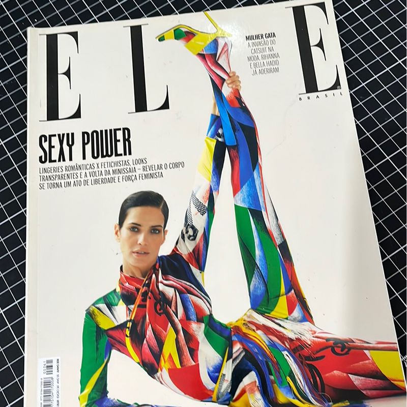 Revista Elle Brasil Sexy Power, Livro Elle Usado 90955070