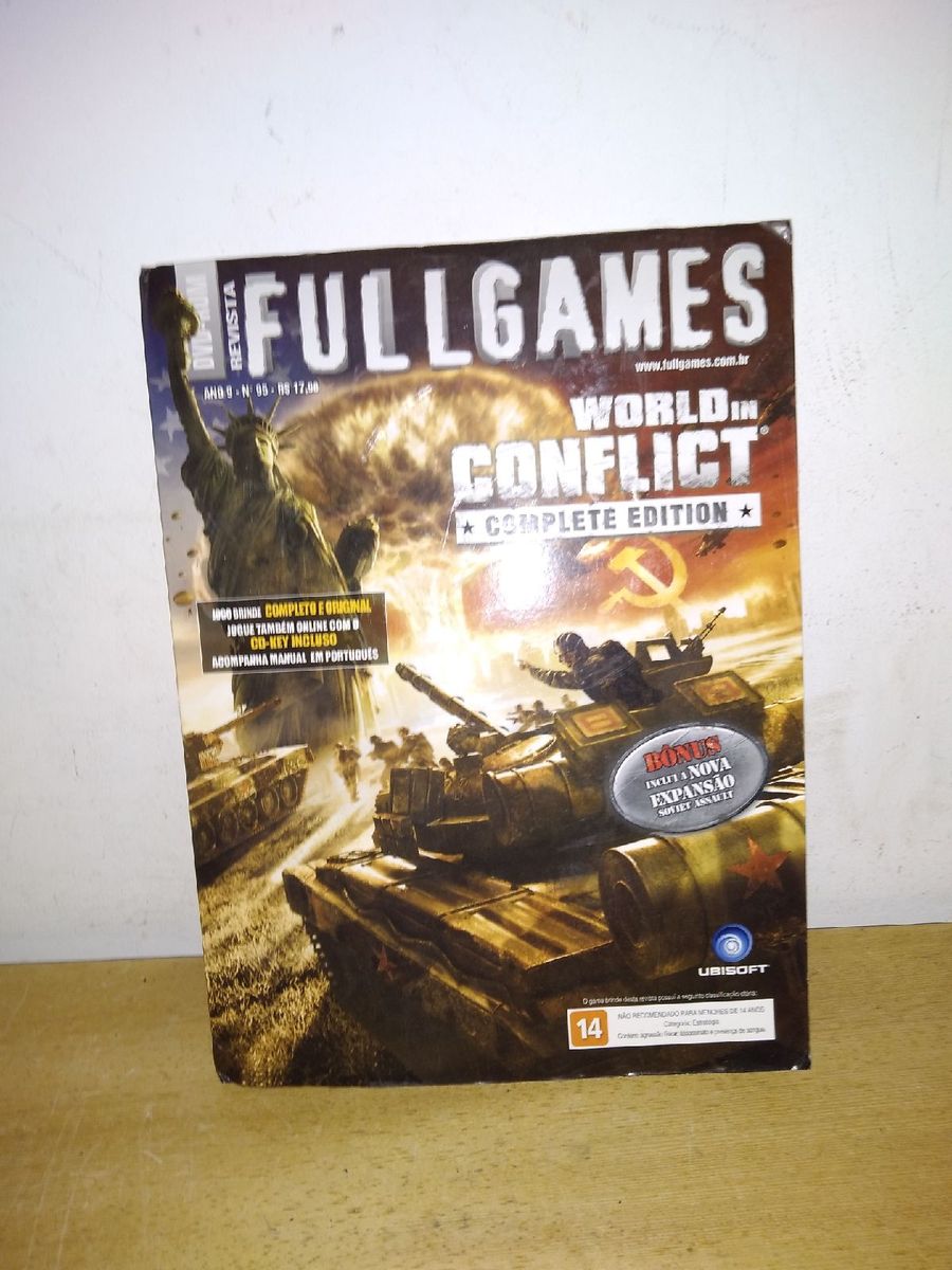 Revista Fullgames World In Conflict | Ubisoft Usado 79179450