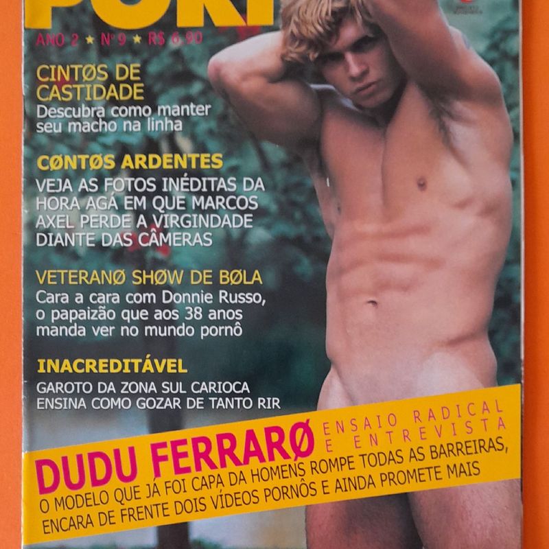 Revista G Magazine Porn Ed 9 Dudu Ferraro G Magazine Nunca Usado  