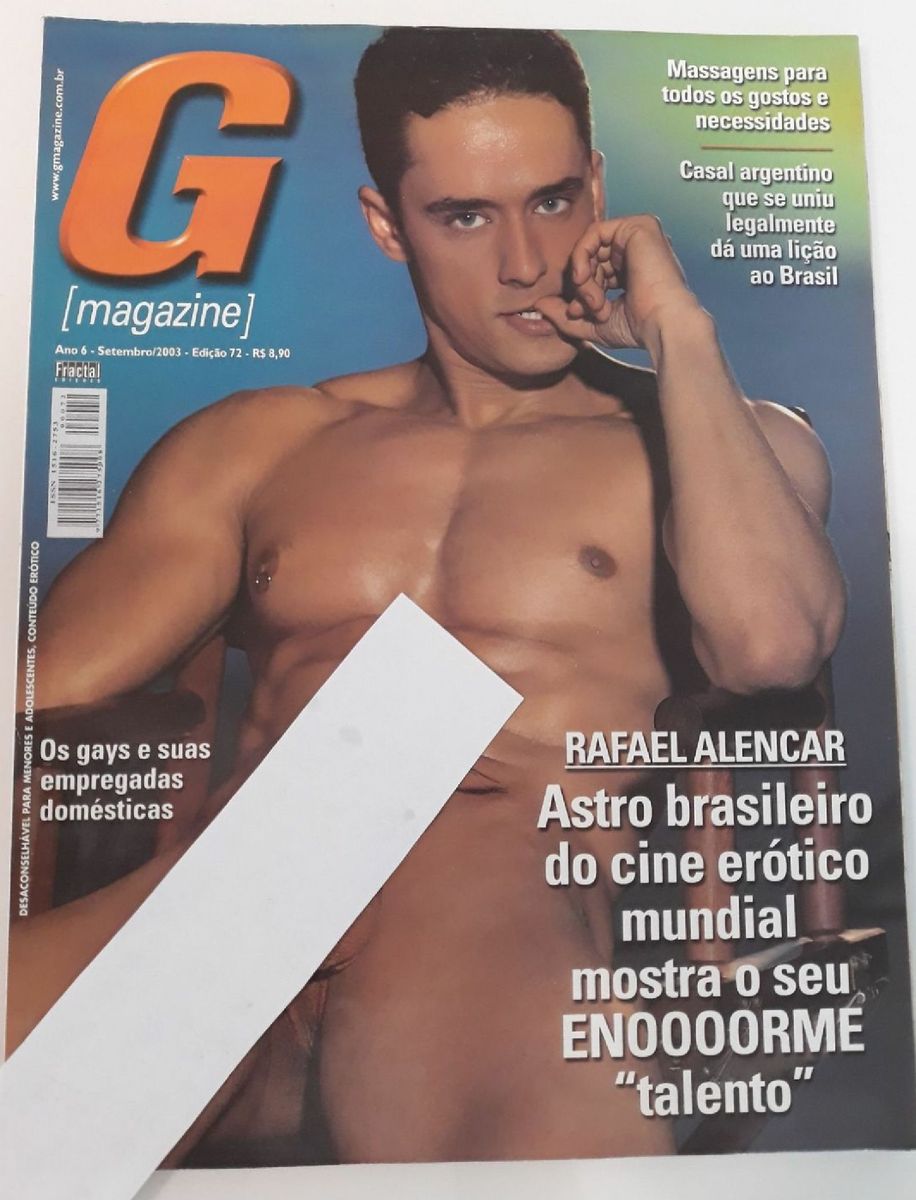 Revista G Magazine Rafael Alencar | Livro G Magazine Usado 55695909 | enjoei