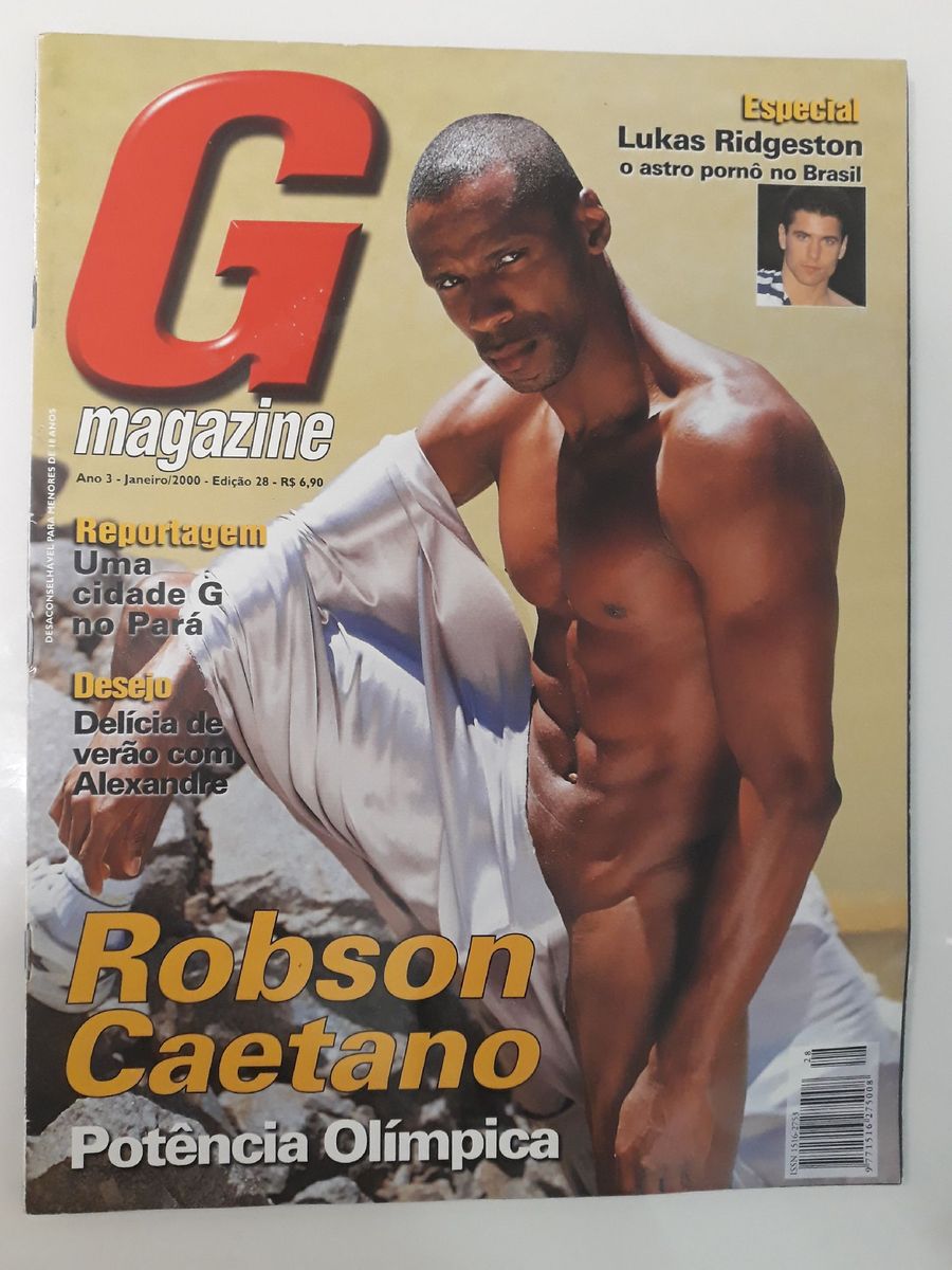 Revista G Magazine Robson Caetano Livro G Magazine Usado 55730665 Enjoei