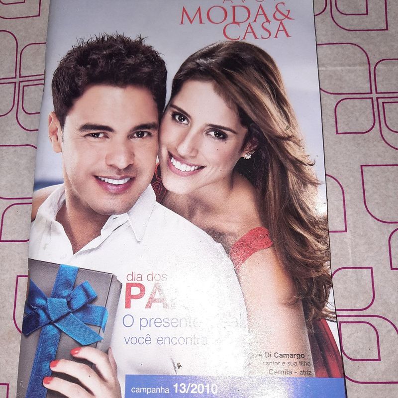 Revista Moda e Casa da Avon de 2010, Item de Papelaria Avon Usado 85133776