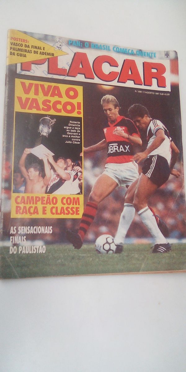 43冊分 ブラジルサッカー週刊雑誌PLACAR 1987~91/94/97/98 43冊分 ブラジルサッカー週刊雑誌PLACAR 1987~91/94/97/98