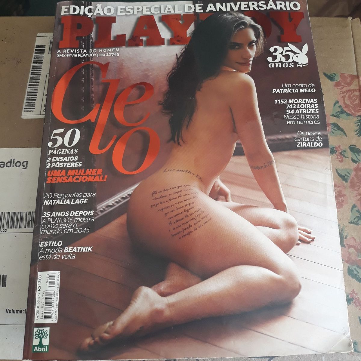 Revista Playboy Cléo Pires | Playboy Usado 95785886 | enjoei