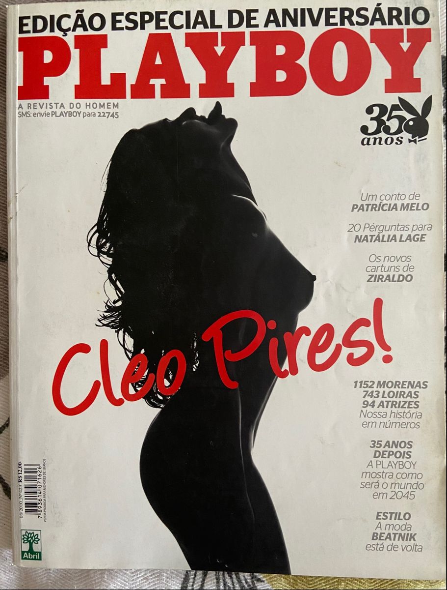 Revista Playboy Cléo Pires | Produto Vintage e Retro Revista Playboy Usado  84042148 | enjoei