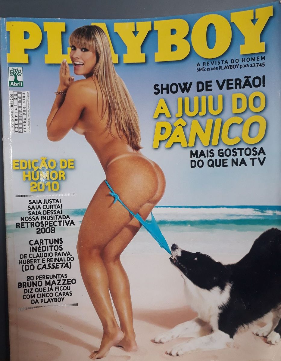 Revista Playboy com Juju do Pânico- Olhe Aqui Algumas Fotos | Cacareco  Editora Abril Usado 82239382 | enjoei